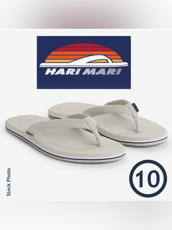 Hari Mari Shoes - Hari Mari Dunes Waterproof Boat Safe Flip Flops in Cloud (10)